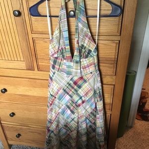 J Crew halter midi dress